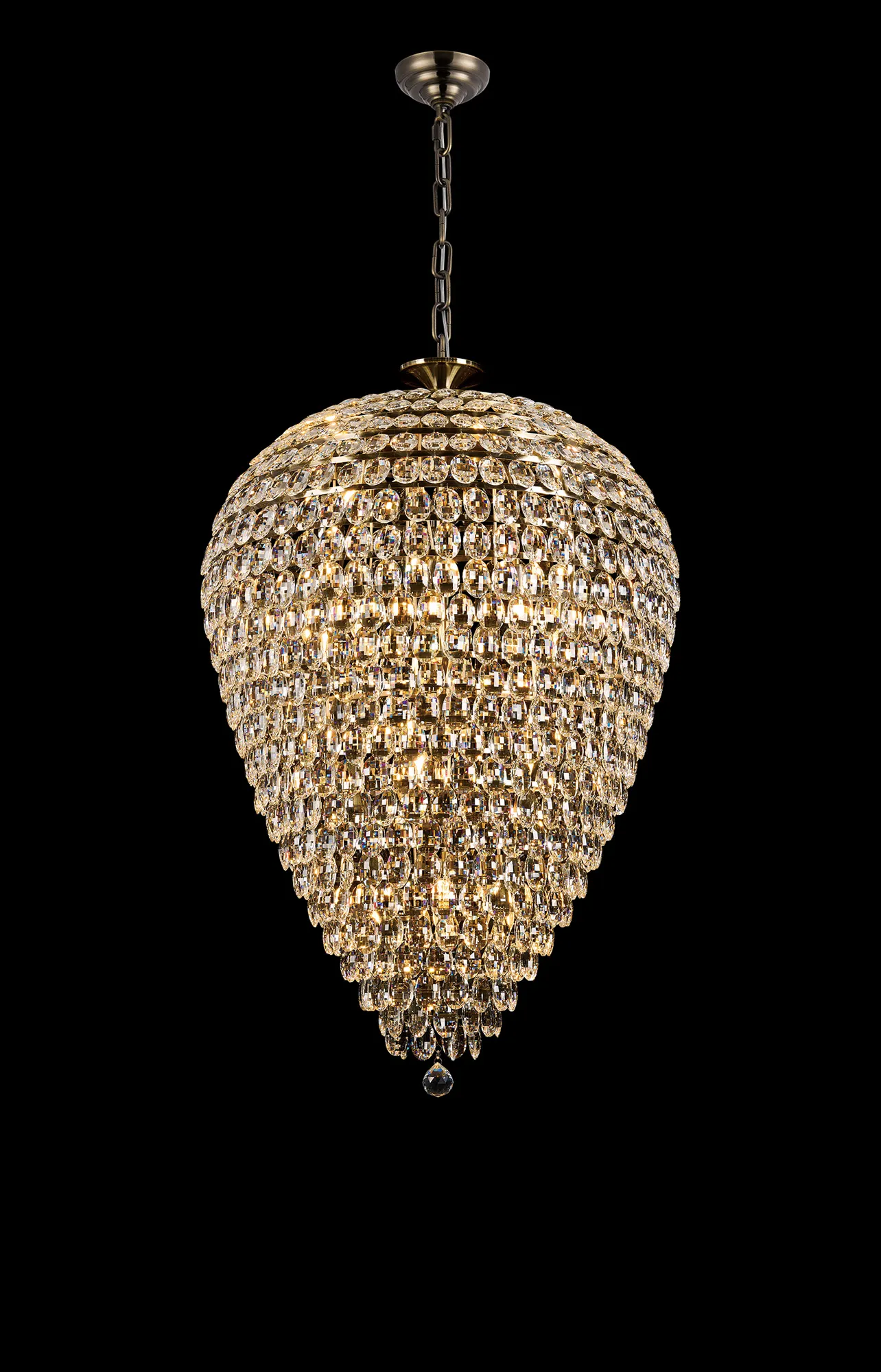 Coniston Crystal Ceiling Lights Diyas Statement Crystal Fittings